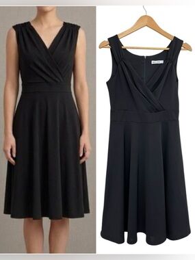 Grace Karin Sleeveless Wrap V-Neck Dress - Size M